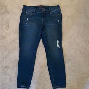 Torrid premium distressed jeans